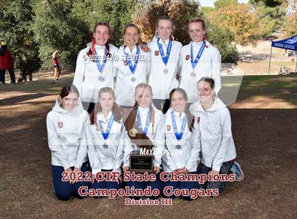 Thumbnail 3 in CIF State Cross Country Championships (Girls Awards) photogallery.
