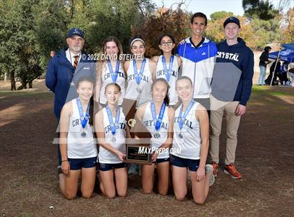 Thumbnail 1 in CIF State Cross Country Championships (Girls Awards) photogallery.