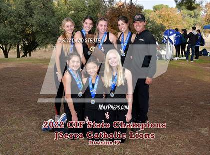 Thumbnail 2 in CIF State Cross Country Championships (Girls Awards) photogallery.
