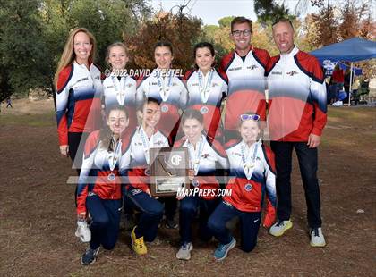 Thumbnail 1 in CIF State Cross Country Championships (Girls Awards) photogallery.