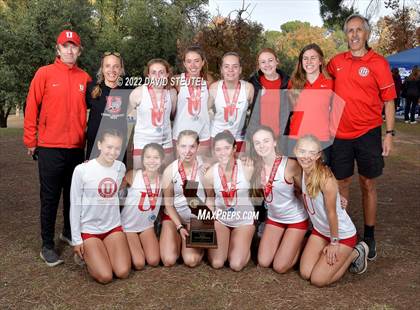Thumbnail 2 in CIF State Cross Country Championships (Girls Awards) photogallery.