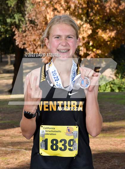 Thumbnail 1 in CIF State Cross Country Championships (Girls Awards) photogallery.