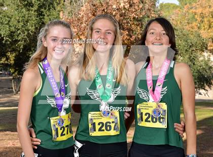 Thumbnail 1 in CIF State Cross Country Championships (Girls Awards) photogallery.
