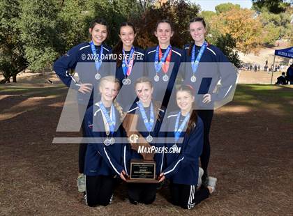 Thumbnail 2 in CIF State Cross Country Championships (Girls Awards) photogallery.