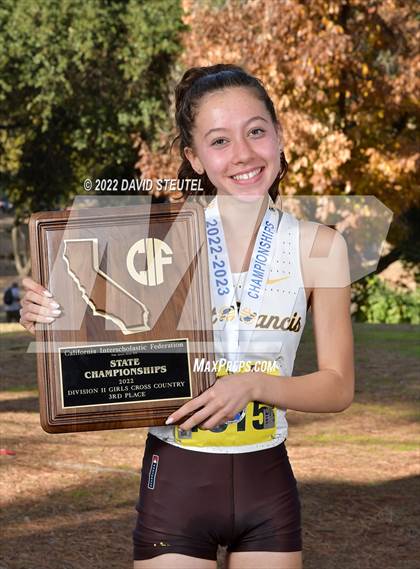 Thumbnail 1 in CIF State Cross Country Championships (Girls Awards) photogallery.