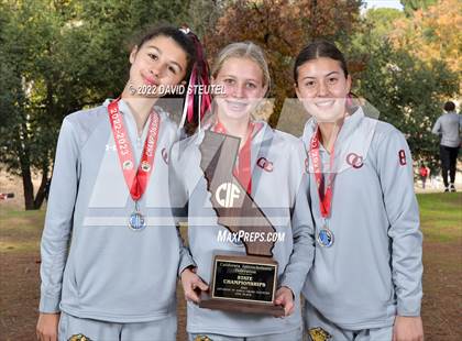 Thumbnail 1 in CIF State Cross Country Championships (Girls Awards) photogallery.