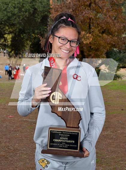 Thumbnail 2 in CIF State Cross Country Championships (Girls Awards) photogallery.