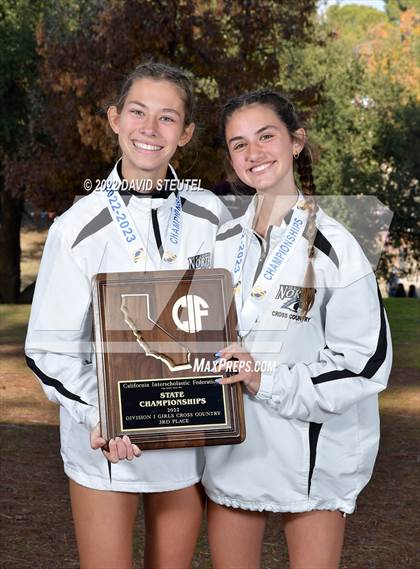 Thumbnail 3 in CIF State Cross Country Championships (Girls Awards) photogallery.