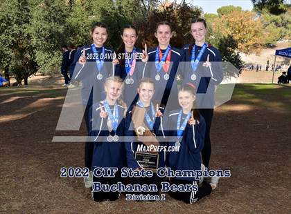 Thumbnail 1 in CIF State Cross Country Championships (Girls Awards) photogallery.