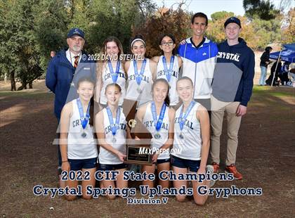 Thumbnail 2 in CIF State Cross Country Championships (Girls Awards) photogallery.