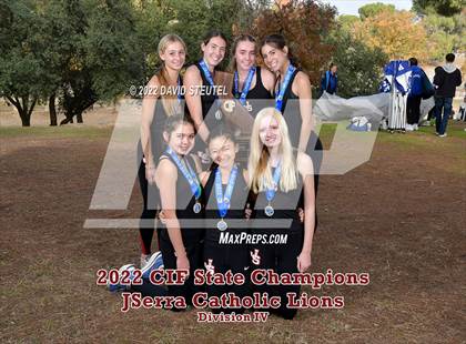 Thumbnail 1 in CIF State Cross Country Championships (Girls Awards) photogallery.