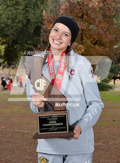 Thumbnail 1 in CIF State Cross Country Championships (Girls Awards) photogallery.