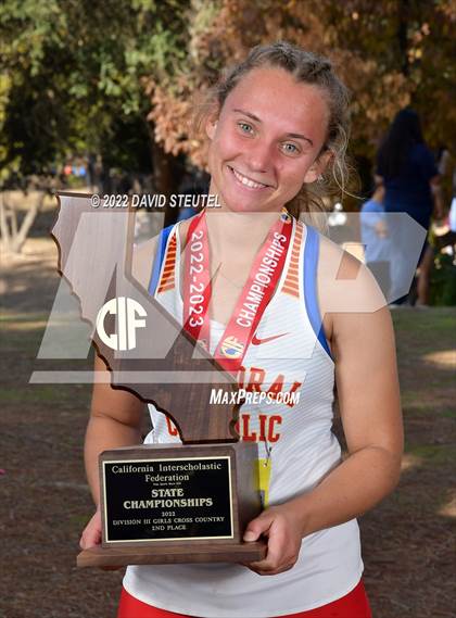 Thumbnail 1 in CIF State Cross Country Championships (Girls Awards) photogallery.