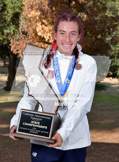 Thumbnail 1 in CIF State Cross Country Championships (Girls Awards) photogallery.