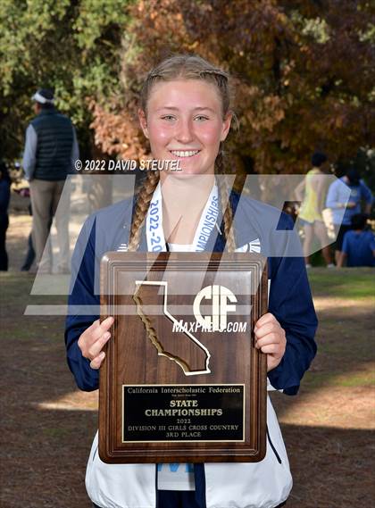 Thumbnail 1 in CIF State Cross Country Championships (Girls Awards) photogallery.