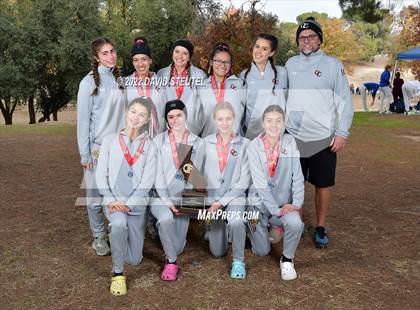 Thumbnail 1 in CIF State Cross Country Championships (Girls Awards) photogallery.