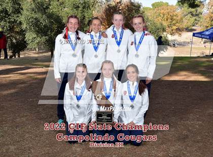 Thumbnail 1 in CIF State Cross Country Championships (Girls Awards) photogallery.