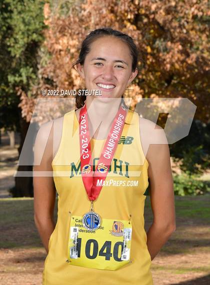Thumbnail 2 in CIF State Cross Country Championships (Girls Awards) photogallery.