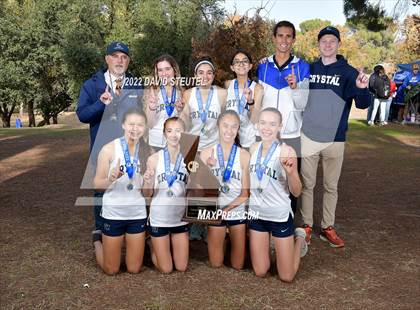 Thumbnail 1 in CIF State Cross Country Championships (Girls Awards) photogallery.