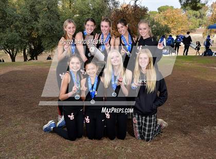 Thumbnail 1 in CIF State Cross Country Championships (Girls Awards) photogallery.