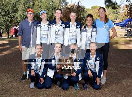 Thumbnail 2 in CIF State Cross Country Championships (Girls Awards) photogallery.