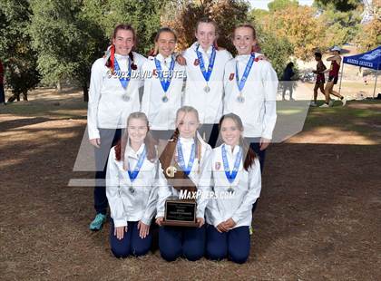 Thumbnail 2 in CIF State Cross Country Championships (Girls Awards) photogallery.