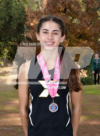 Thumbnail 2 in CIF State Cross Country Championships (Girls Awards) photogallery.