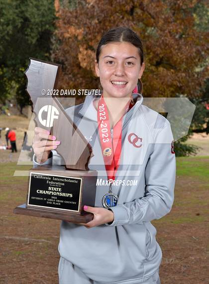 Thumbnail 3 in CIF State Cross Country Championships (Girls Awards) photogallery.