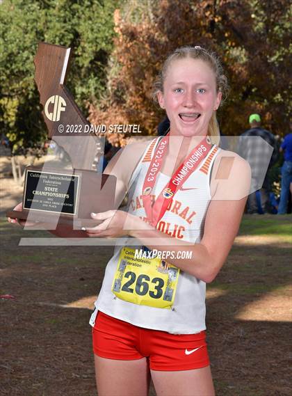 Thumbnail 3 in CIF State Cross Country Championships (Girls Awards) photogallery.