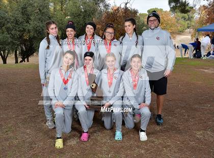 Thumbnail 2 in CIF State Cross Country Championships (Girls Awards) photogallery.