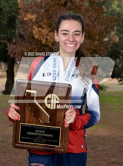 Thumbnail 3 in CIF State Cross Country Championships (Girls Awards) photogallery.