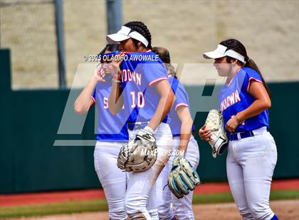 Thumbnail 1 in Shiner vs. Sundown (UIL Softball 2A Div 2 Final) photogallery.
