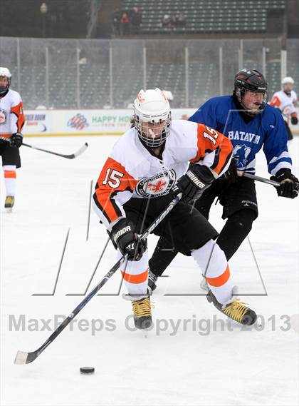 Thumbnail 1 in Batavia vs Churchville-Chili (Frozen Frontier) photogallery.