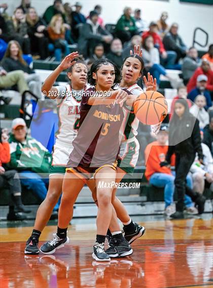 Thumbnail 1 in Robinson vs East Lincoln (East Lincoln Winter Jam) photogallery.