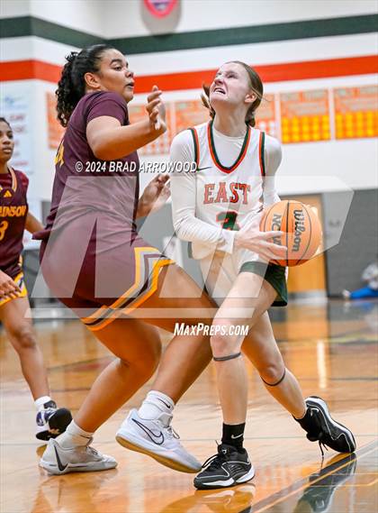 Thumbnail 1 in Robinson vs East Lincoln (East Lincoln Winter Jam) photogallery.