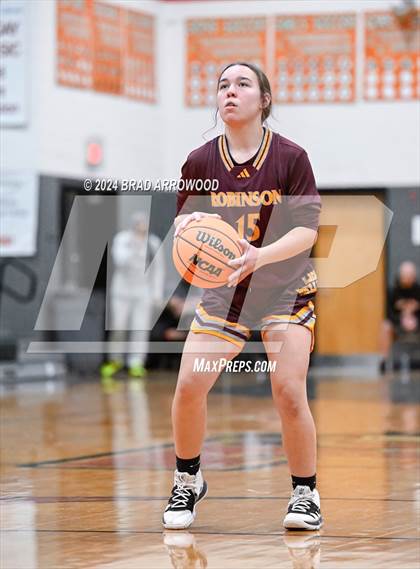 Thumbnail 2 in Robinson vs East Lincoln (East Lincoln Winter Jam) photogallery.