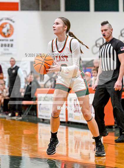Thumbnail 1 in Robinson vs East Lincoln (East Lincoln Winter Jam) photogallery.