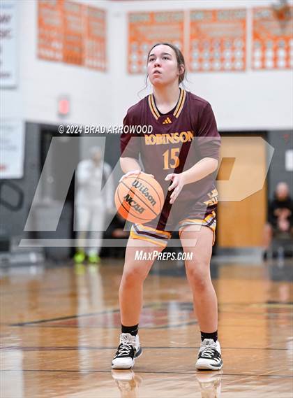 Thumbnail 3 in Robinson vs East Lincoln (East Lincoln Winter Jam) photogallery.