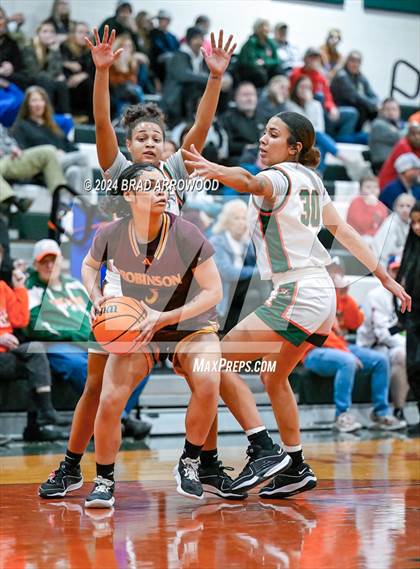 Thumbnail 1 in Robinson vs East Lincoln (East Lincoln Winter Jam) photogallery.