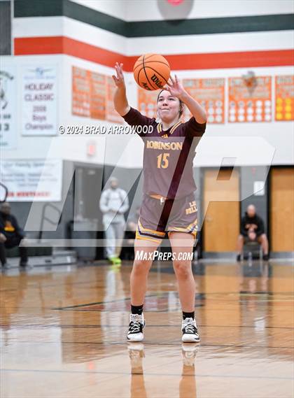 Thumbnail 1 in Robinson vs East Lincoln (East Lincoln Winter Jam) photogallery.