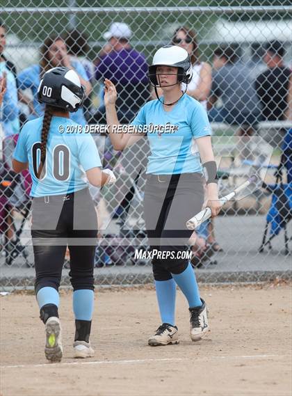 Thumbnail 2 in Mountain Range vs Cherry Creek (Loveland Softball Showcase) photogallery.