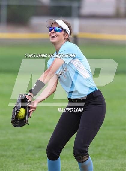 Thumbnail 2 in Mountain Range vs Cherry Creek (Loveland Softball Showcase) photogallery.
