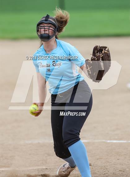 Thumbnail 1 in Mountain Range vs Cherry Creek (Loveland Softball Showcase) photogallery.