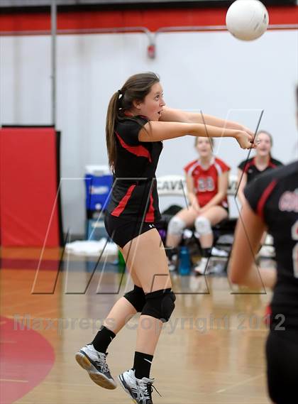 Thumbnail 3 in Trinity Prep @ Sacramento Country Day (CIF SJS D6 Playoffs) photogallery.
