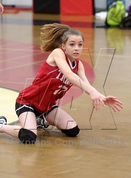 Thumbnail 2 in Trinity Prep @ Sacramento Country Day (CIF SJS D6 Playoffs) photogallery.