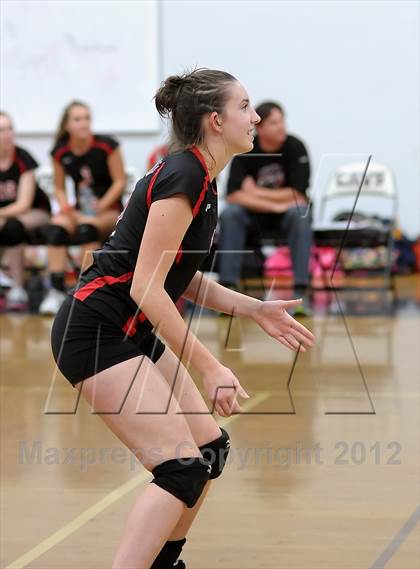 Thumbnail 2 in Trinity Prep @ Sacramento Country Day (CIF SJS D6 Playoffs) photogallery.