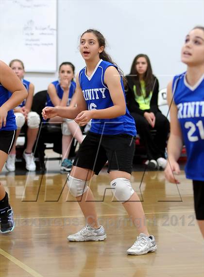Thumbnail 3 in Trinity Prep @ Sacramento Country Day (CIF SJS D6 Playoffs) photogallery.