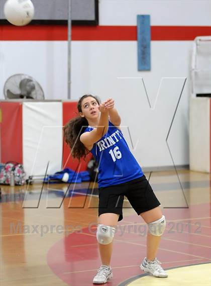 Thumbnail 1 in Trinity Prep @ Sacramento Country Day (CIF SJS D6 Playoffs) photogallery.