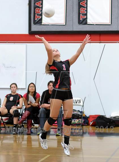Thumbnail 1 in Trinity Prep @ Sacramento Country Day (CIF SJS D6 Playoffs) photogallery.