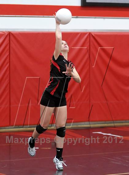 Thumbnail 2 in Trinity Prep @ Sacramento Country Day (CIF SJS D6 Playoffs) photogallery.